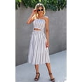 thumbnail image 4 of Chemisier à Fleurs pour Femmes, Robe maxi Jupe, 4 of 7