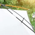 thumbnail image 4 of 2 Pcs Tent Poles Camping Accessories Support Fiberglass Replacement Rods Portable Tarp Kit, 4 of 6