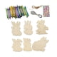 thumbnail image 5 of Kit de manualidades de carillón de viento de 12 piezas, kit de manualidades de carillón de viento DIY, kit de pintura DIY, kit de arte y manualidades, 5 of 9