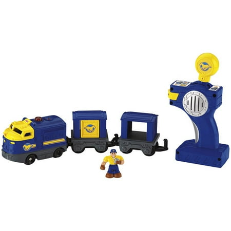 Fisher-Price GeoTrax Blue Pony & Bryce Remote Control Set