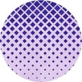 thumbnail image 1 of Ahgly Company Machine Washable Indoor Round Transitional ly Purple Area Rugs, 5' Round, 1 of 7