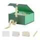 thumbnail image 3 of Cajas de regalo BoxSkivra Pack de 5 15x15x7.5 cm con cinta verde, 3 of 7