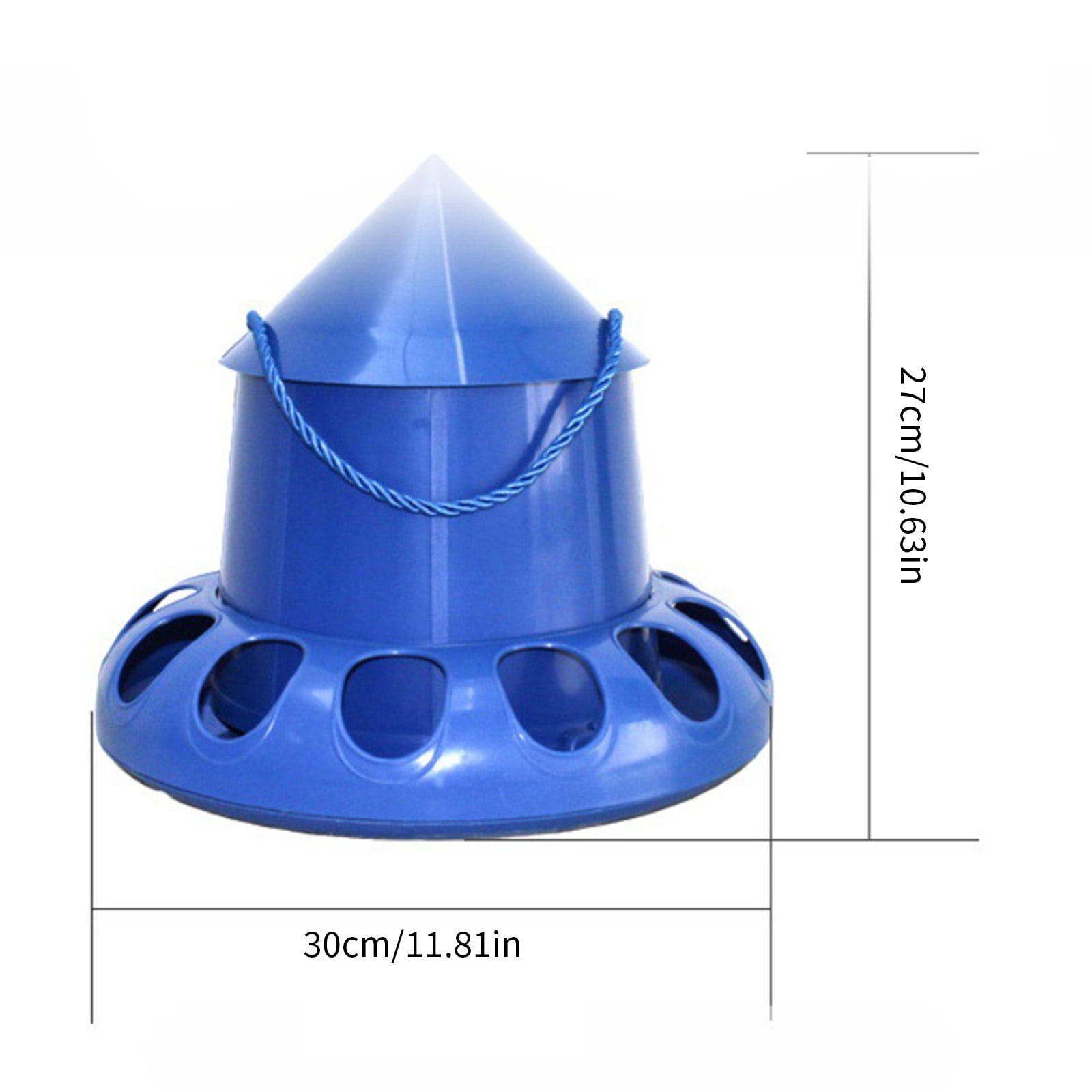 Automatic Pigeons Feed Dispenser LeakProof Bird Feeder for Efficient Feeding Reduces Waste Poultry Coops Feeding Device