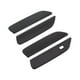 thumbnail image 1 of 4 Uds. Cubiertas de cuenco para manija de puerta de coche, antiarañazos, reemplaza la cubierta protectora de fácil instalación, accesorios de coche Fibra de carbono negra, 1 of 7