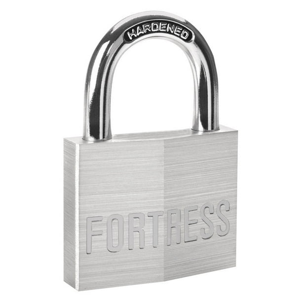 Vaso Padlock Master Lock Fortress de aluminio con 4 pines, 14 cm