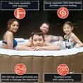 thumbnail image 4 of ALEKO 4 Person 100-130 Jet outdoor Inflatable Hot Tub Spa with Cover, 4 of 11