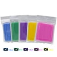 thumbnail image 2 of 500 Pcs Colorful Micro Applicator Brush Eyelash Brushes Disposable Swab Sticks for Make up and Clean and Personal Care, 2 of 7