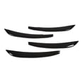 thumbnail image 3 of Front Bumper Cover Grille, Wearproof Fog Lights Frame 4Pcs/Set Waterproof  For Car, 3 of 8