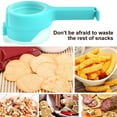 thumbnail image 4 of Plastic Bag Sealing Clip Food Saver with Snack Clamp Plastic Bag Discharge Nozzle Moisture-proof Snack Clamp Kitchen Tool, 4 of 9