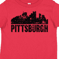thumbnail image 4 of Inktastic Pittsburgh Skyline Grunge Boys or Girls Toddler T-Shirt, 4 of 5