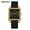 black gold, variant on Women's Square Quartz Watch – Waterproof PU Leather Wristwatch with Niche Fashion Design & Calendar