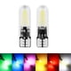 thumbnail image 2 of 2Pcs W5W Led T10 COB Vidrio 7 Color Luz Filamento Coche Auto Coches Lectura Cúpula Lámpara Estilo 12V huangjie unisex, 2 of 2
