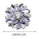 thumbnail image 2 of Floral Rhinestone Glass Button DIY Hand Decorated Button Shirt With, 2 of 5