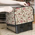 thumbnail image 7 of Lsque Paris Vintage Print 2 Slice Toaster Cover , Kitchen Appliance Dustproof Protector , Toaster Protector Dustproof Kitchen Appliance Cover, 7 of 7