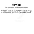 thumbnail image 2 of Transit Auto Rear Shock and TOR Link Kit for Car Honda Civic - Left Right Side (Driver Passenger) KSS-107341, 2 of 2