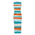 thumbnail image 5 of Robes d'Été pour les Femmes à la Mode Sans Manches Taille Haute Boho Cordon Côtelé Robe de Soleil Ruché Sexy Haute Fente Robe Maxi, 5 of 5
