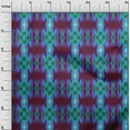 thumbnail image 3 of oneOone Rayon Maroon Fabric Abstract Fabric For Sewing Printed Craft Fabric By The Yard 56 Inch Wide, 3 of 4