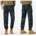 thumbnail image 5 of Cargo Pants Men Work Camouflage Work Pants Cargo Nine Tenths Length Big Tall Casual Lightweight Spring Fall CE2 XXL, 5 of 5
