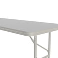 thumbnail image 4 of Correll Cfa2460M-15 Melamine Top Folding Tables - Adjustable Height - Gray Granite, 4 of 4