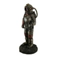 thumbnail image 2 of Veronese Design WU76885A4 Steampunk Skeleton in Diving Bell with Light Sculpture - Bronze, 2 of 6