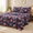 Black Red-Queen, variant on Fl3-piece Sheet Set - Sheets Blend Rayon Derived From Soft & Breathable Deep Pocket 16" Wrinkle Resistant Vibrant Boho Design