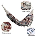 thumbnail image 3 of Hamac Macramé avec Franges, Hamac Double Portable pour 2 Personnes, Capacité de 330 lbs, 3 of 5