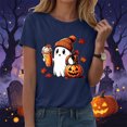 thumbnail image 7 of Leey-World Halloween Shirt Halloween Shirts for Women Short Sleeve T-Shirts for Women Halloween Graphic Tops Fall Shirt, 7 of 7