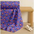 thumbnail image 4 of Soimoi Purple Cotton Voile Fabric Text,Leaves & Tomato Vegetable Print Fabric by the Yard 42 Inch Wide, 4 of 7