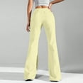 thumbnail image 4 of Womens Sweatpants, Comdrip Women Fashion Casual High Waisted Solid Color Wide Leg Sweatpants Womens Flare Sweatpants Khaki XL, 4 of 6