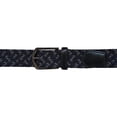 thumbnail image 3 of Ferrioni Cinturón Textil Trenzado Elástico Hombre Multicolor Hebilla Metal 34mm, 3 of 4