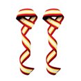 thumbnail image 1 of Decodeary Powerlifting Deadlift Straps Gym Straps For Strength Training Gym Accessories For Men And Women Red with yellow, 1 of 6
