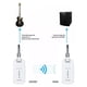 thumbnail image 4 of Sistema De Guitarra Inalámbrico De 5,8 Ghz, Transmisor Y Receptor De Guitarra Inalámbrico, Recargable, Con 4 Canales De Señal De Audio Para Guitarra Eléctrica Y Bajo., 4 of 8