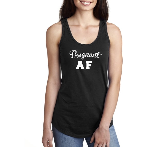 Pregnant AF Racerback Tank