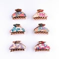 thumbnail image 2 of Meidiya 6Pcs Medium Butterflies Hair Clips For Women Thick Hair Nonslip Hair Claw Clips For Thin Hair,Celluloid Tortoise Jaw Clips Hair Clutcher Ponytail Holder Accessory, 2 of 7