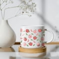 thumbnail image 6 of 10 Sheets Flowers UV DTF Cup Wraps Boho Colorful Floral Fruit Transfer Stickers Waterproof PVC Stickers for 16 Oz Glass Cups Milk Tea Cups Mugs Container Decor, 6 of 8
