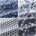 thumbnail image 3 of Tatuo cuadrado de tela, 30 piezas, 25 x 25 cm, estampado floral, 3 of 8