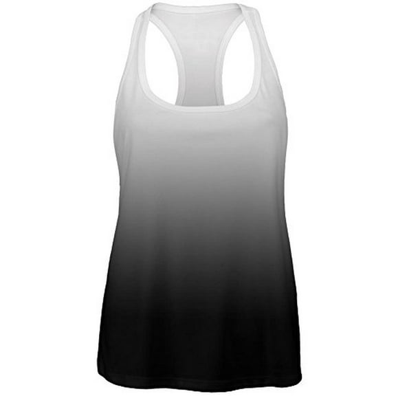Fade to Black All Over Womens Work Out Tank Top Multi LG