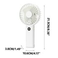 thumbnail image 2 of Handheld Fan VibHome Handheld Fans 2025 New Handheld Fans USB Outdoor Night Light Portable High Wind Roller Stepless Speed Control Small Fans, 2 of 2