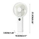 thumbnail image 2 of Ganfancp 2024 Nuevo Ventilador de Mano Usb Luz de Noche Al Aire Libre Portátil Rodillo de Alto Viento Stepless Control de Velocidad Pequeño Ventilador Ofertas Del Día Sólo En Línea 1X Ventilador 1X C, 2 of 2