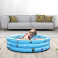 thumbnail image 4 of Kids Swimming Pool Inflatable Printing Kiddie Pool Swimming Center Lounge Pool, 4 of 8