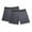 Dark Gray, variant on 2PK Mens Performance Boxer Briefs Breathable Comfort Waistband Underwear Shorts