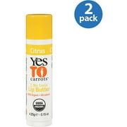 Yes To Carrots C Me Smile Lip Butter, Citrus (Pack of 2)
