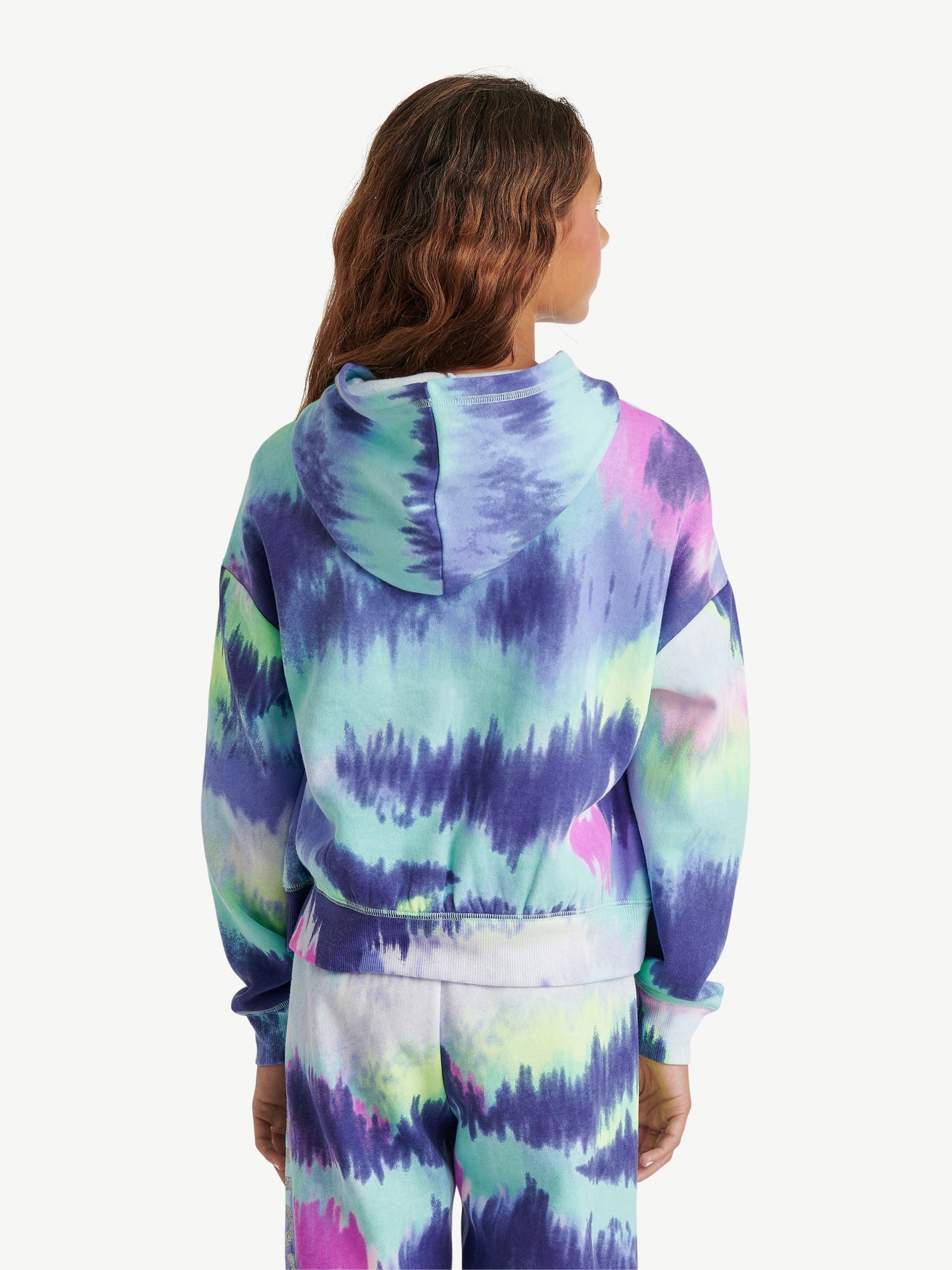 Justice Girls Edf Rib Hem Hoodie, Sizes Xs-Xlp