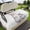 Gray, variant on Golf Cart Seat Covers for 2 Seater,Easter Bunny Microfiber Cart Seat Towel Blanket,Cute Rabbits with Rings Retro Country Absorbent Breathable Non Slip Bench Seats Protector for Golf Course 51"x31"