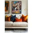 thumbnail image 5 of Music Wall Art Elvis On Stage Muisic Room Decor Poster Music Canvas Art For Livingroom Bedroom Office, 5 of 7