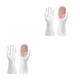 thumbnail image 3 of Toystoory 1 par de guantes para lavar platos, fregador de manos, tazas de reutilizables, manoplas de esponja para frutas, cocina, baño, Type2 NO2, 3 of 6