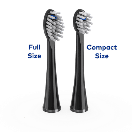 Waterpik - Sonic-Fusion Full Size Replacement Brush Heads - Black