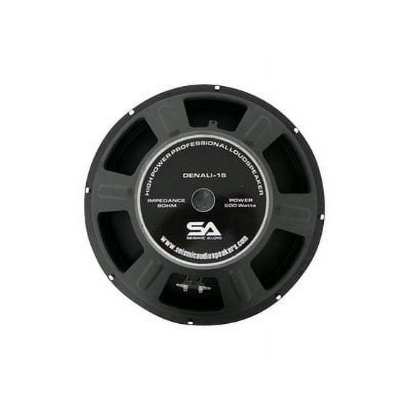 Seismic Audio Woofer, 500 W RMS, 1000 W PMPO