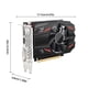 thumbnail image 3 of RX550 PC de escritorio Tarjetas gráficas PCI-E3.08X DDR5 4GB Tarjeta gráfica para juegos 128 Bit, 3 of 3