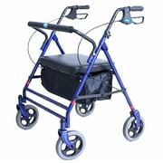 Invacare Bariatric Rollator, 500 lb. Weight Capacity, Flip-Up Padded Seat, 66550